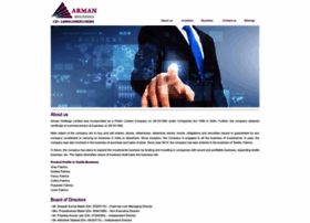 Armanholdings.in thumbnail