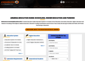Armeniaeducation.info thumbnail