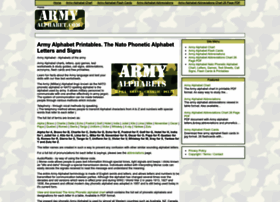 Armyalphabet.com thumbnail