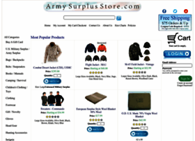 Armysurplusstore.com thumbnail