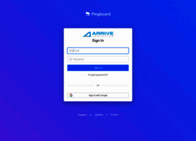 Arrive-logistics.pingboard.com thumbnail