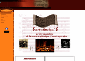 Ars-classical.com thumbnail
