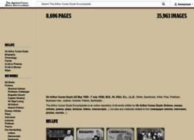 Arthur-conan-doyle.com thumbnail