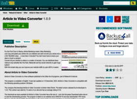 Article-to-video-converter.soft112.com thumbnail