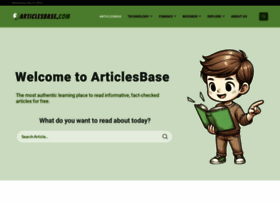 Articlesbase.com thumbnail