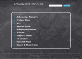 Artikelverzeichnis.biz thumbnail Artikelverzeichnis.biz thumbnail