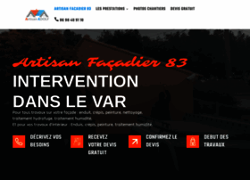 Artisanfacadier83.fr thumbnail