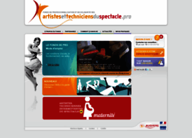 Artistesettechniciensduspectacle.fr thumbnail