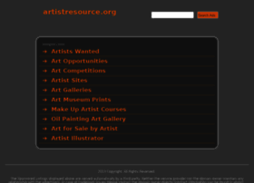 Artistresource.org thumbnail