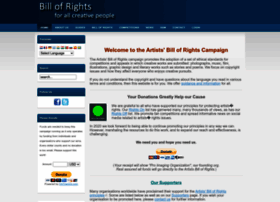 Artists-bill-of-rights.org thumbnail