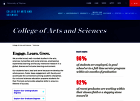 Artssciences.udayton.edu thumbnail