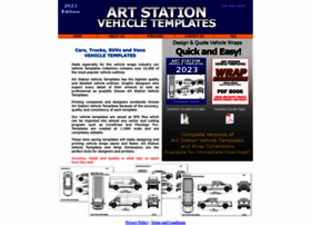 Artstation-vehicletemplates.com thumbnail