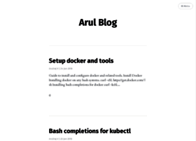 Arulraj.net thumbnail