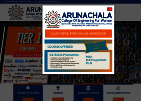 Arunachalacollege.com thumbnail