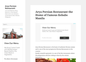 Aryapersianrestaurant.com thumbnail