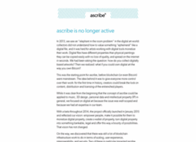 Ascribe.io thumbnail