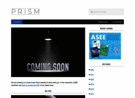 Asee-prism.org thumbnail