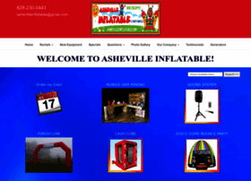 Ashevilleinflatables.com thumbnail