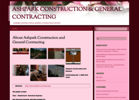 Ashparkconstructiongeneralcontracting.wordpress.com thumbnail