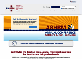 Ashrm.org thumbnail