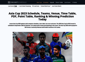 Asiacup.cricketschedule.com thumbnail