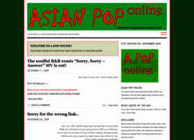 Asianpoponline.wordpress.com thumbnail