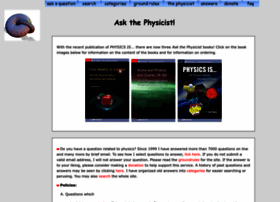 Askthephysicist.com thumbnail