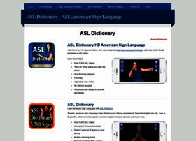 Asl-dictionary.com thumbnail