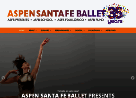 Aspensantafeballet.com thumbnail