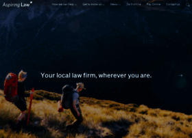 Aspiringlaw.co.nz thumbnail
