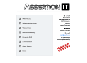 Assertion.de thumbnail