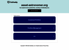 Asset-astronomer.org thumbnail