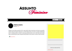Assuntofeminino.com.br thumbnail