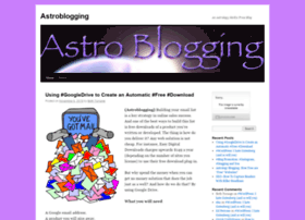 Astroblogging.net thumbnail
