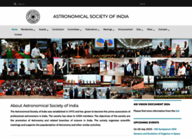Astron-soc.in thumbnail