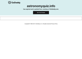 Astronomyquiz.info thumbnail
