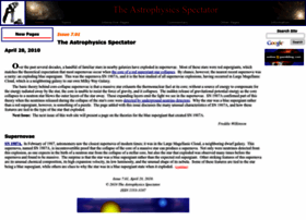 Astrophysicsspectator.com thumbnail