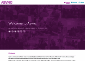 Asyncjs.com thumbnail