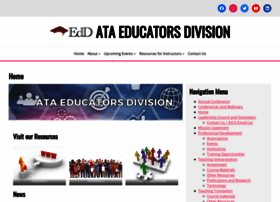 Ataeducatorsdivision.org thumbnail