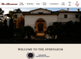Athenaeumcaltech.com thumbnail