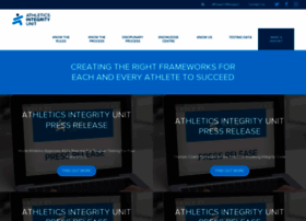 Athleticsintegrity.org thumbnail