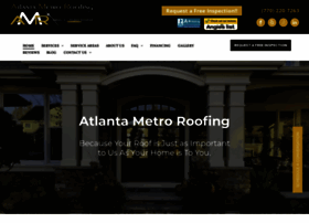 Atlantametroroofing.com thumbnail