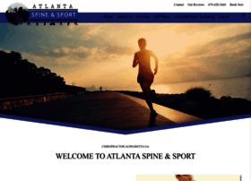 Atlantaspineandsport.com thumbnail