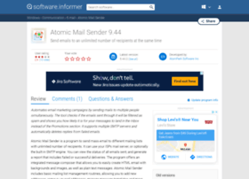 Atomic-mail-sender.software.informer.com thumbnail