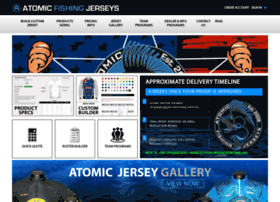 atomicfishingjerseys.com at WI. Atomic Fishing Jerseys – Custom Fishing  Jerseys