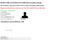 Att.duhs.edu.pk thumbnail Att.duhs.edu.pk thumbnail