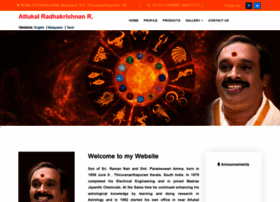 Attukalradhakrishnan.org thumbnail