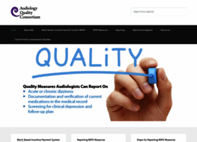 Audiologyquality.org thumbnail