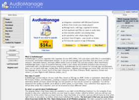 Audiomanage.com thumbnail