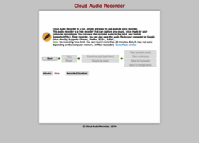 Audiorecorder.flowsoft7.com thumbnail
